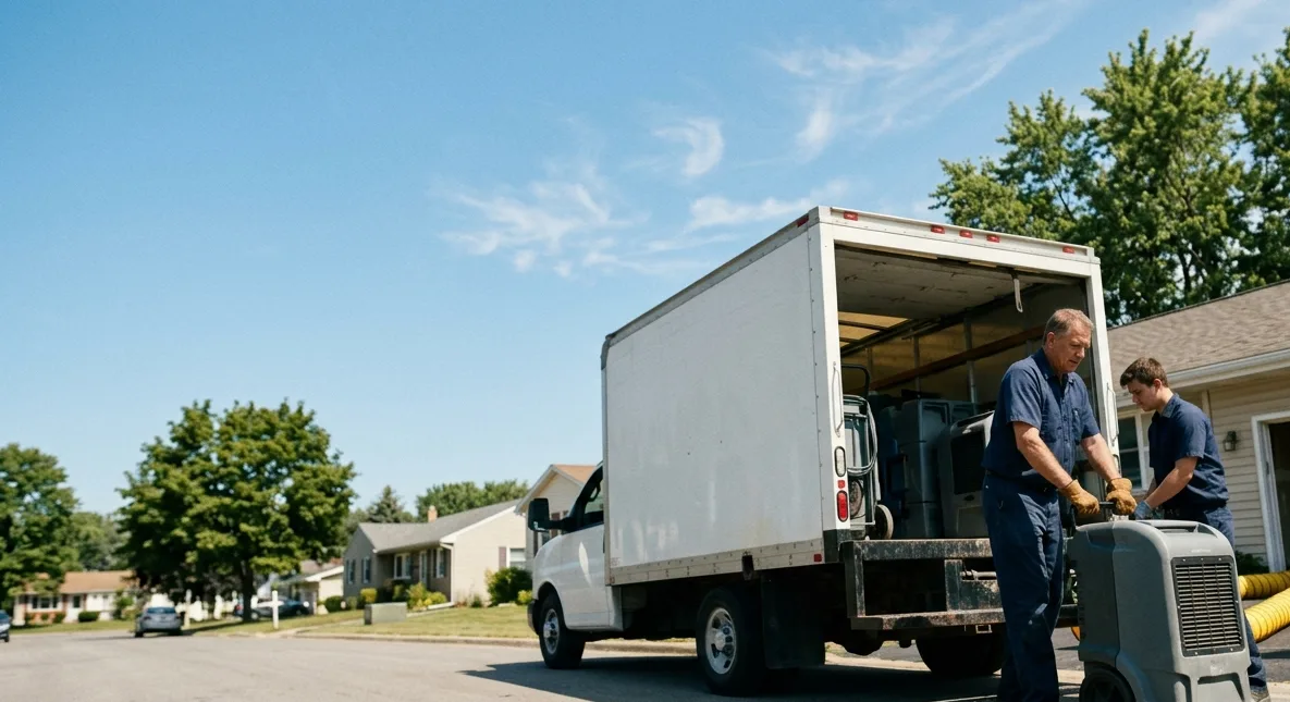 Water Damage Cleanup in Greenfield, IN near me